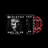 the album cover for Ministry - Hate To Go - Take Out Or Delivery