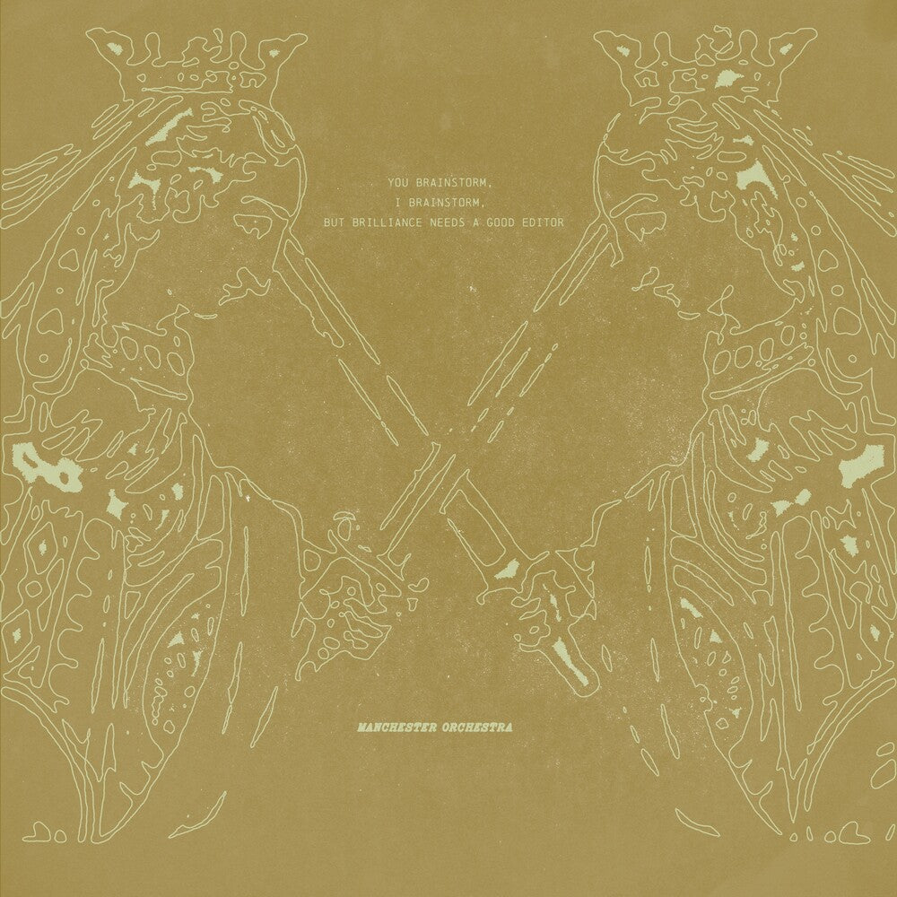 the album cover for Manchester Orchestra - You Brainstorm, I Brainstorm [Colored Vinyl] (Aniv) [Reissue]