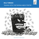 the album cover for Billy Bragg - Talking With The Taxman About Poetry