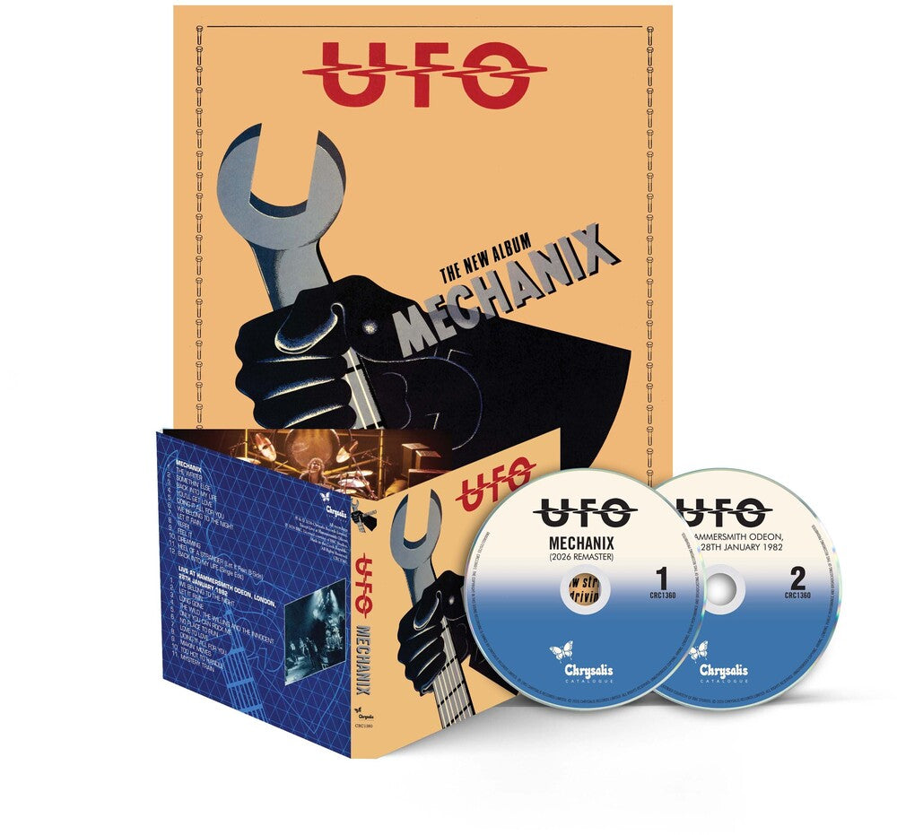 the album cover for UFO - Mechanix [Deluxe] [Remastered]