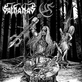 the album cover for Sathanas - Black Earth