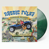 the album cover for Robbie Fulks - Bluegrass Vacation - Blue/Green (Blue) [Colored Vinyl]