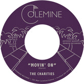 the album cover for Charities - Movin' On / I'm Still Learning How [Colored Vinyl] (Slv)