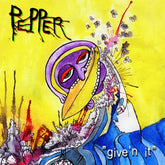 the album cover for Pepper - Give'n It [Colored Vinyl] (Ylw)