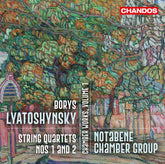the album cover for Notabene Chamber Group - Lyatoshynsky: Chamber Works Vol. 1