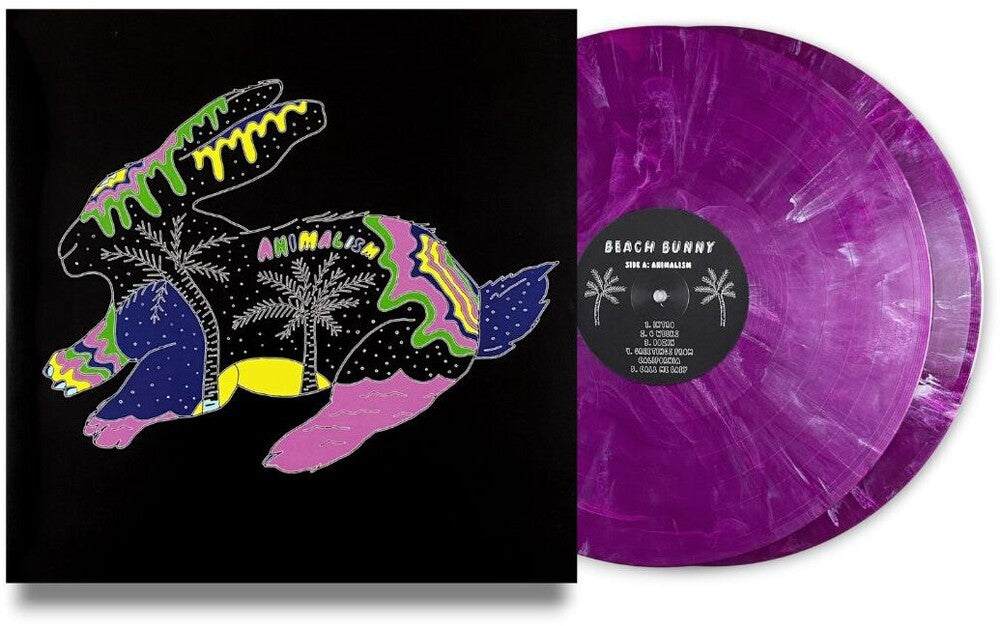 the album cover for Beach Bunny - Early Days: Animalism, Pool Party, Crybaby [Colored Vinyl]