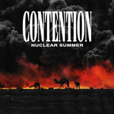 the album cover for Contention - Nuclear Summer (Grn)