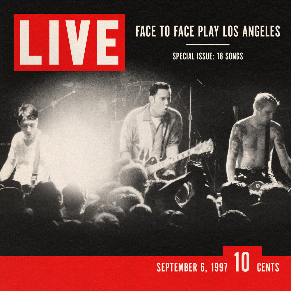 the album cover for Face To Face - Live (35th Anniversary Edition) [Indie Exclusive] [Colored Vinyl] [Indie Exclusive]