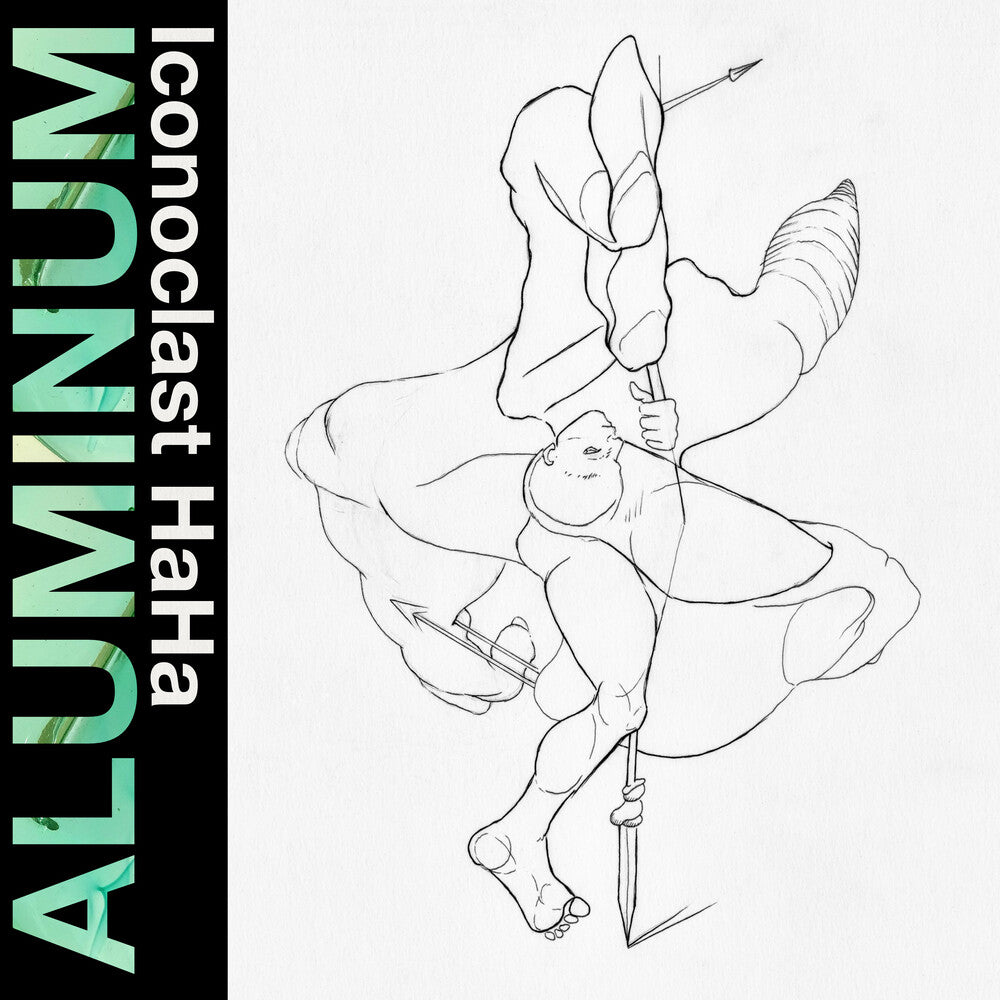the album cover for Aluminum - Iconoclast Haha [Clear Vinyl] (Trq)