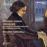 the album cover for Edoardo Torbianelli - Chopin: Origins