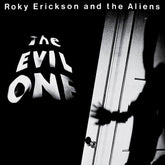 the album cover for Roky Erickson - Evil One [Indie Exclusive] Black & White Splatter Vinyl (Blk)
