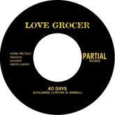 the album cover for Love Grocer - Forty Days