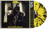 the album cover for Tank - Power of the Hunter [Black/Yellow Splatter]