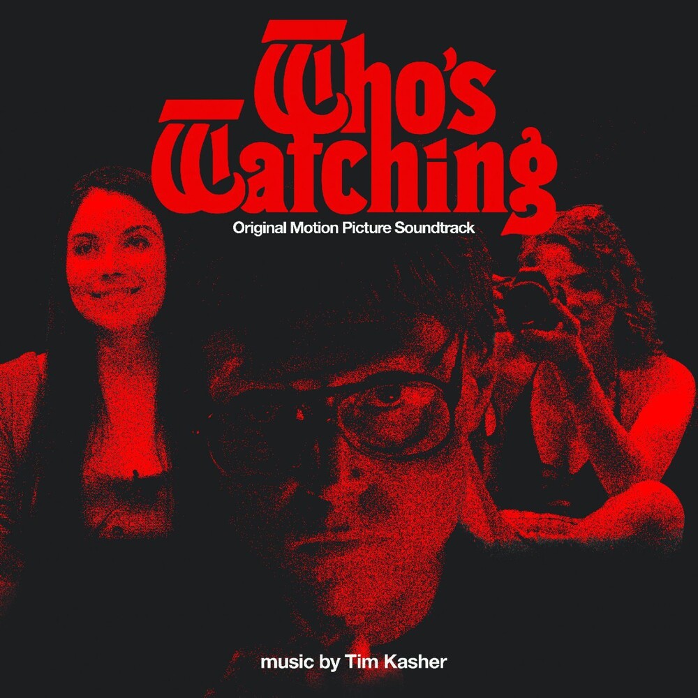 the album cover for Who's Watching - O.S.T. (Colv) (Red) - Who's Watching - O.S.T. Red Opaque [Colored Vinyl] (Red)