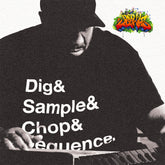 the album cover for J. Rawls - Dig, Sample, Chop, Sequence