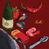 the album cover for Stoic - PAELLA! [Oxblood Vinyl + Booklet]