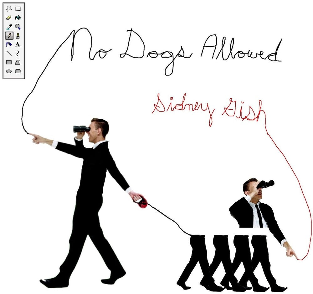 the album cover for Sidney Gish - No Dogs Allowed [Indie Exclusive] [Colored Vinyl] [Indie Exclusive]