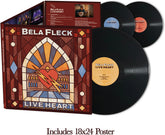 the album cover for Bela Fleck - Live Heart: My Bluegrass Heart at the Ryman