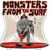 the album cover for Monsters From The Surf - Monsters From The Surf