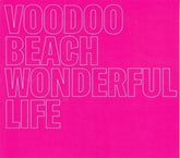 the album cover for Voodoo Beach - Wonderful Life [Clear Vinyl] (Pnk)