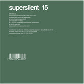 the album cover for Supersilent - 15