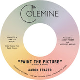 the album cover for Aaron Frazer - Paint The Picture / Back Into The World