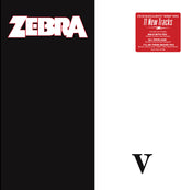 the album cover for Zebra - V [Colored Vinyl]