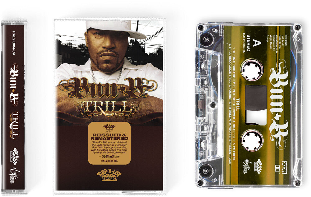 the album cover for Bun B - Trill
