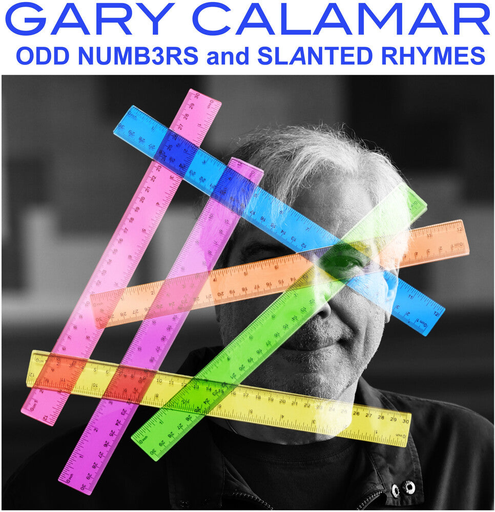 the album cover for Gary Calamar - Odd Numb3rs And Slanted Rhymes