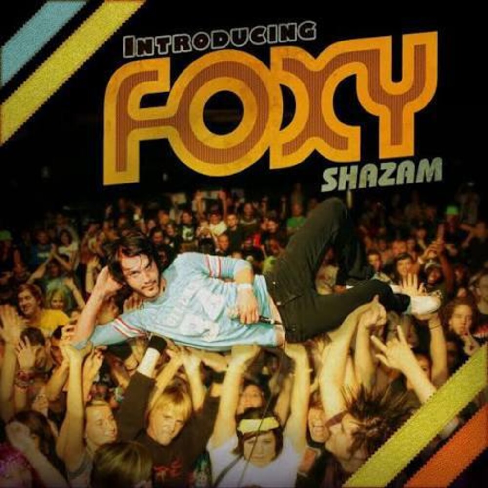 the album cover for Foxy Shazam - Introducing (Foxy Shazam) (Blk) (Blue) [Colored Vinyl]