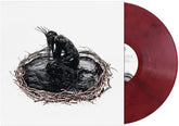 the album cover for Entheos - Empty on the Inside [Red & Black Marbled]