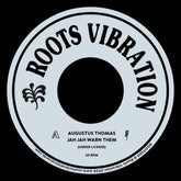 the album cover for Augustus Thomas - Jah Jah Warn Them (Ep)