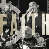 the album cover for Faith - Live At Cbgb's - Red Vinyl [Colored Vinyl] (Red)