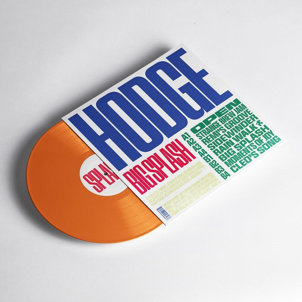 the album cover for Hodge - Big Splash [Colored Vinyl] (Org)