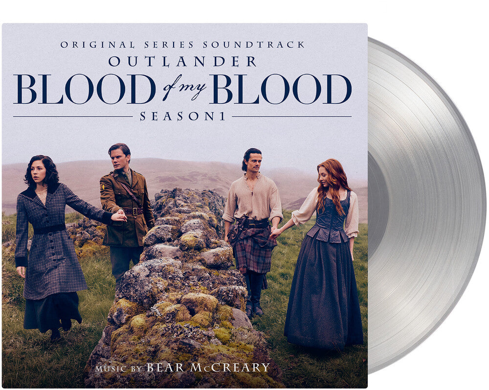 the album cover for Bear Mccreary  (Cvnl) (Ltd) (Ogv) - Outlander: Blood Of My Blood - O.S.T. [Clear Vinyl] [Limited Edition]