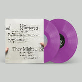 the album cover for They Might Be Giants - My Murdered Remains [Clear Vinyl] [Deluxe] [180 Gram] (Purp)