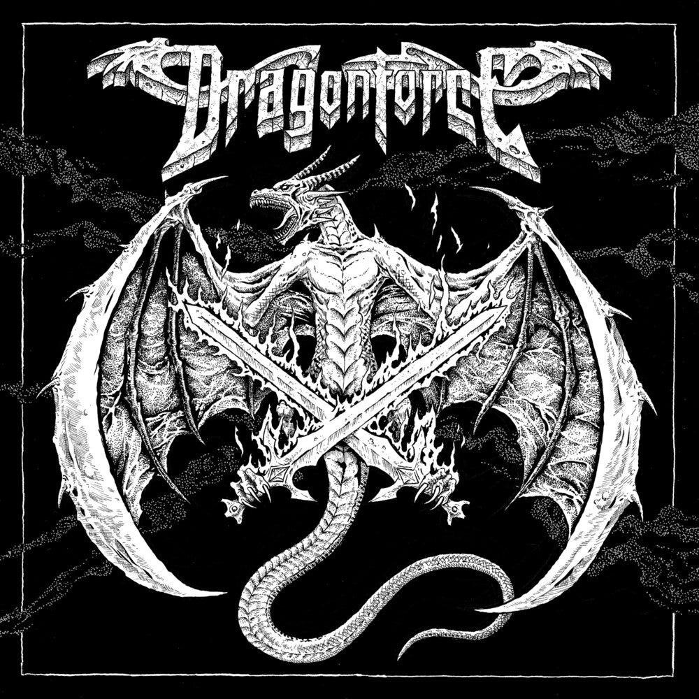 the album cover for DRAGONFORCE - DragonForce [Indie Exclusive Translucent]