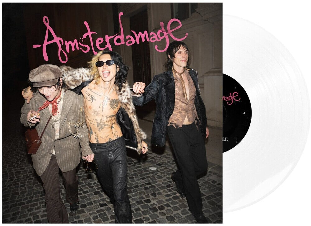the album cover for Palaye Royale - Amsterdamage [Opaque White]