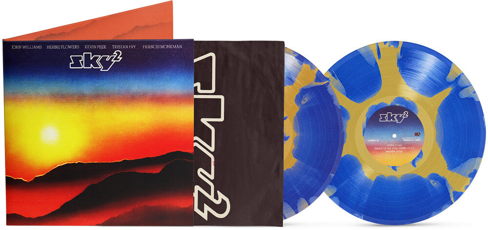 the album cover for Sky - Sky 2 - Blue/Gold (Blue) [Colored Vinyl] (Gate) (Gol) [180 Gram]