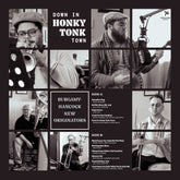 the album cover for Burgamy-Hancock New Originators - Down In Honky Tonk Town