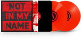 the album cover for Archive - Not In My Name [Indie Exclusive] Red [Colored Vinyl] (Red) [Indie Exclusive]