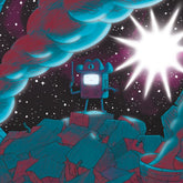 the album cover for Gilligan Moss - Adventure Time: Distant Lands Bmo's Mixtape (gilligan Moss Mix/groovy Cosmic Splatter Vinyl)