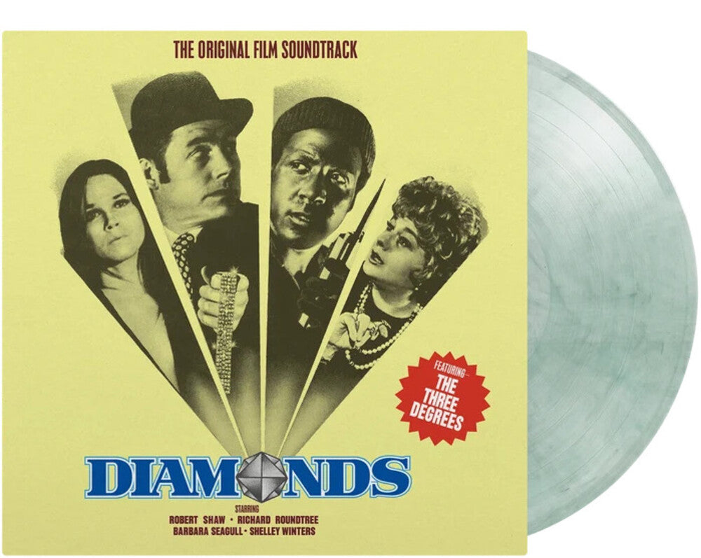 the album cover for Roy Budd  (Colv) (Ltd) (Ogv) (Hol) - Diamonds - O.S.T. [Colored Vinyl] [Limited Edition] [180 Gram] (Hol)