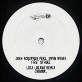 the album cover for John Acquaviva - Pres Swen Weber: First Stroke (Luca Lozano Remix)