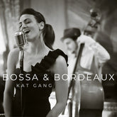 the album cover for Kat Gang - Bossa & Bordeaux