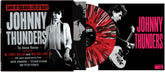 the album cover for Johnny Thunders - Dawn of the Dead: Live at Max's [Black Red White Splatter]