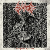 the album cover for Savage - Malignant Reveries
