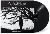 the album cover for Nails - Unsilent Death
