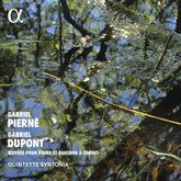 the album cover for Quintette Syntonia - Pierne & Dupont: Oeuvres Pour Pno Et Quatuor A