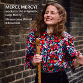 the album cover for Mirjam Munzel -Luise - Merci Mercy!